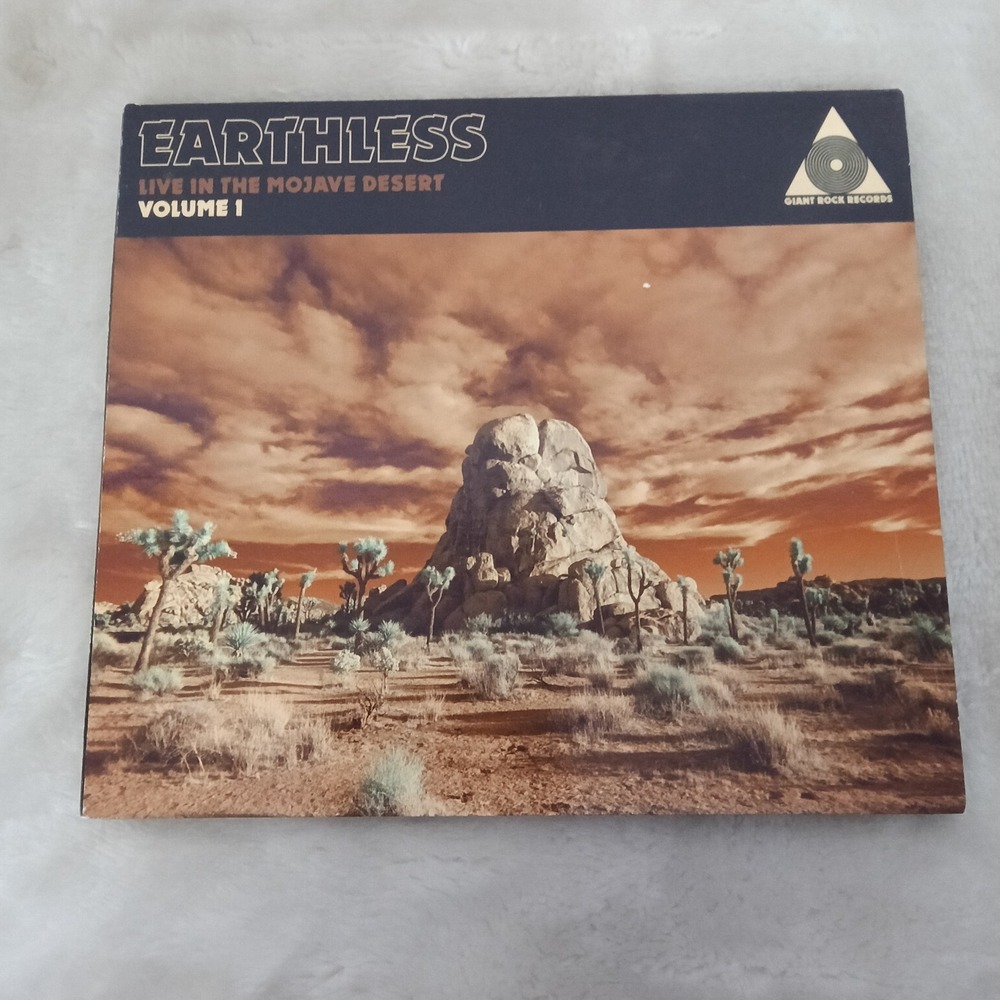 Earthless Live in the Mojave Desert Volume 1 CD Giant Rock Records 2021 Rock